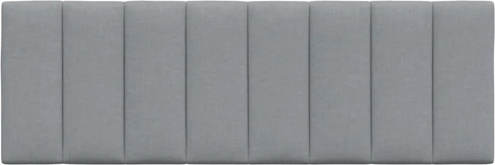világosszürke szövet fejtámla párna Hanko 120 cm