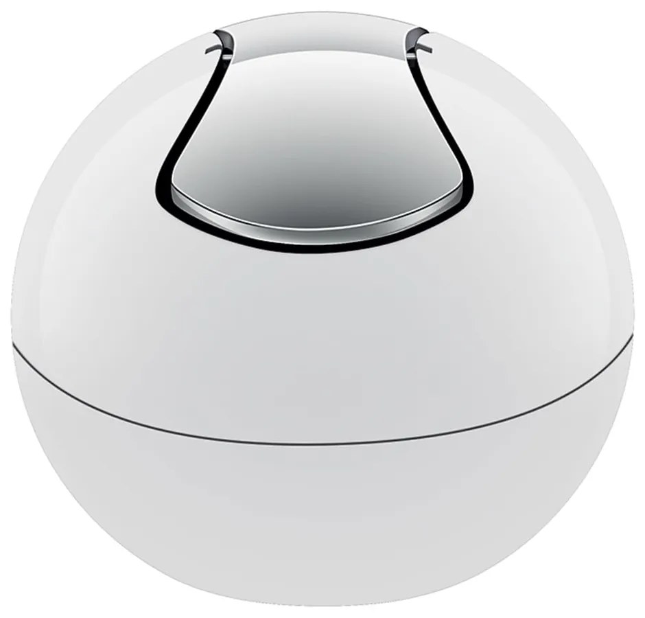 Fehér műanyag szemetes 1 l Bowl – Spirella