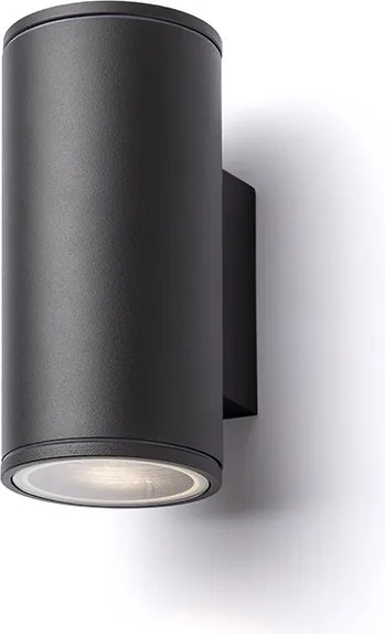 RENDL LIZZI II fali lámpa antracit 230V LED GU10 2x8W IP54