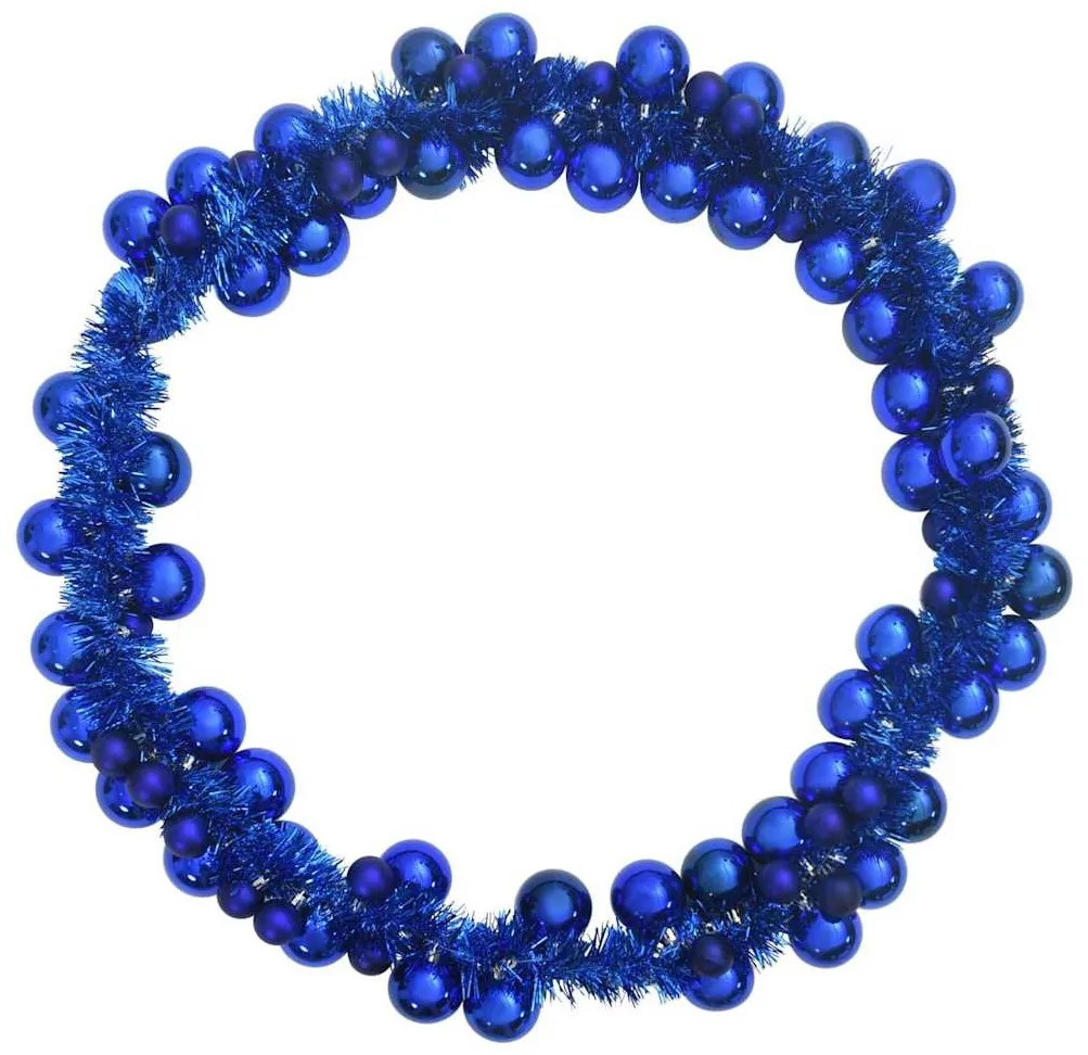 Karácsonyi gömb girland Kék 186 cm Polisztirol
