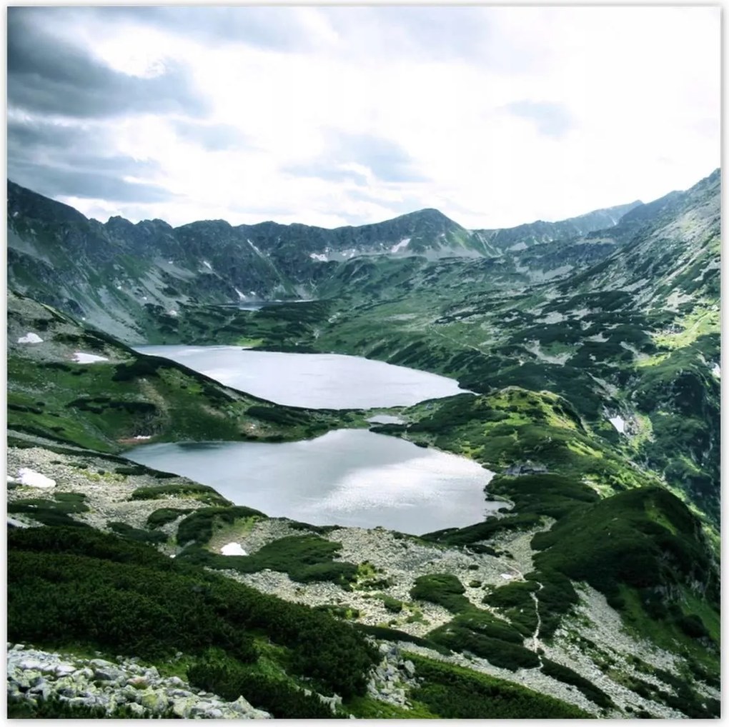 Poszterek 100x100 Tátra-völgy 5 tó