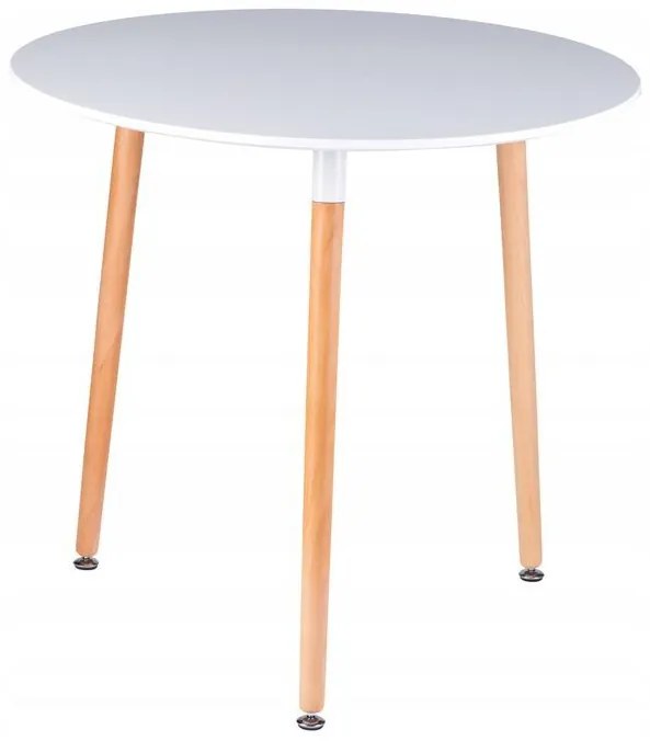 Kör asztal ANELLO TRIPLE WHITE 60cm