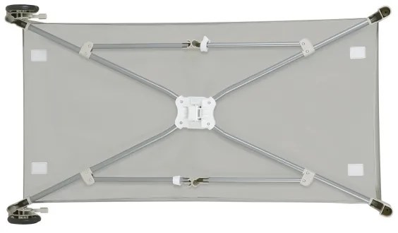 Lionelo - Utazóágy FLOWER Cappuccino