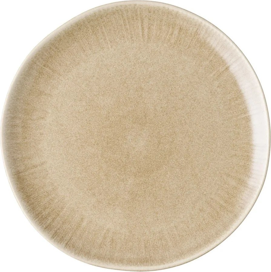 Bézs kőedény tányér készlet 4 db-os ø 27 cm Viola – House Nordic