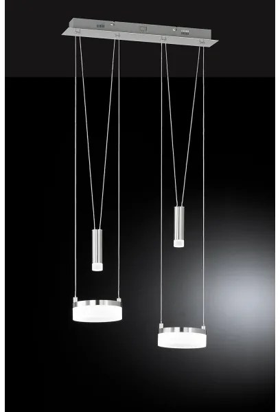 Wofi 7263.04.54.6000 - LED Dimmelhető csillár zsinóron 2xLED/7,5W/230V + 2xLED/1W
