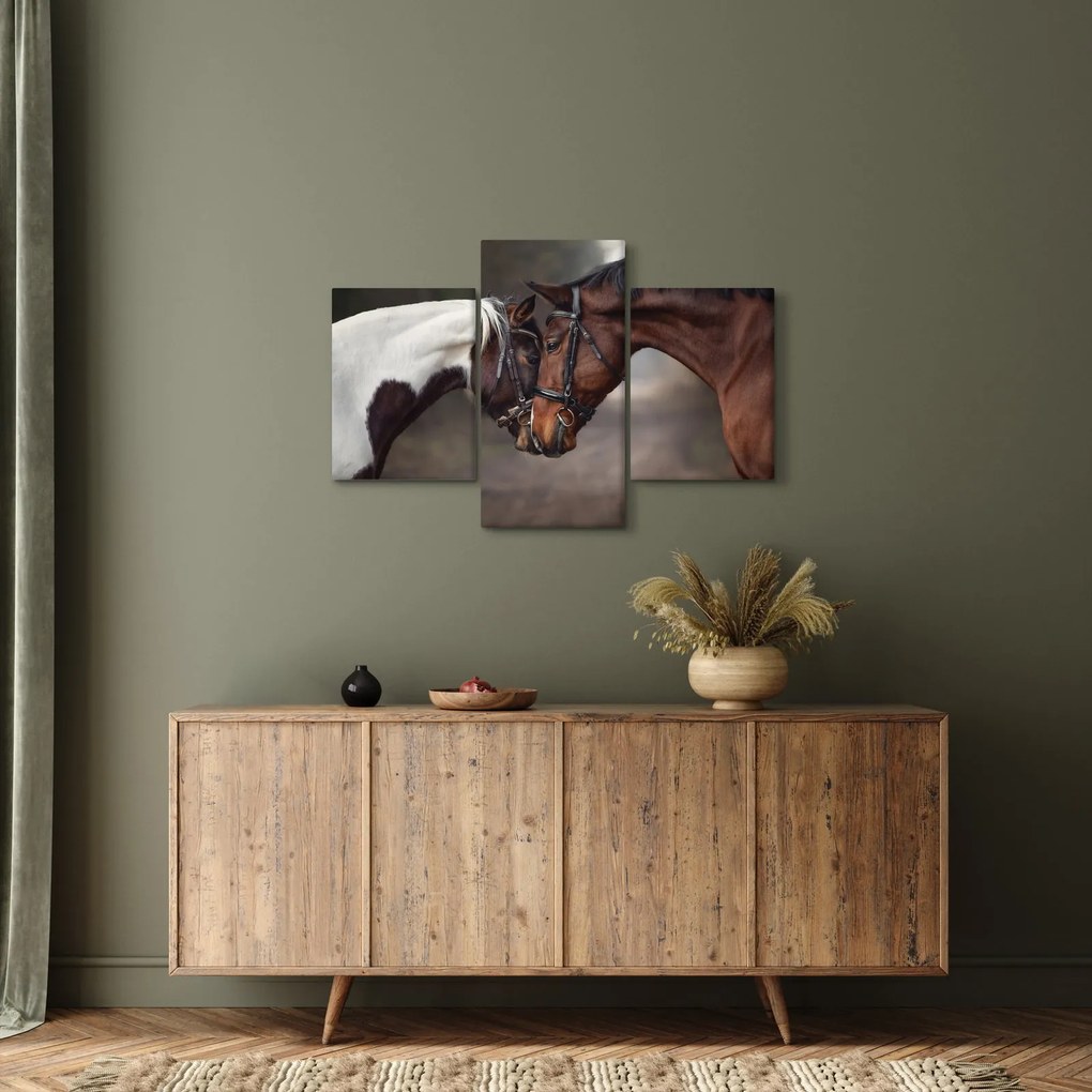 Kép - Szerelmes lovak (90x60 cm)