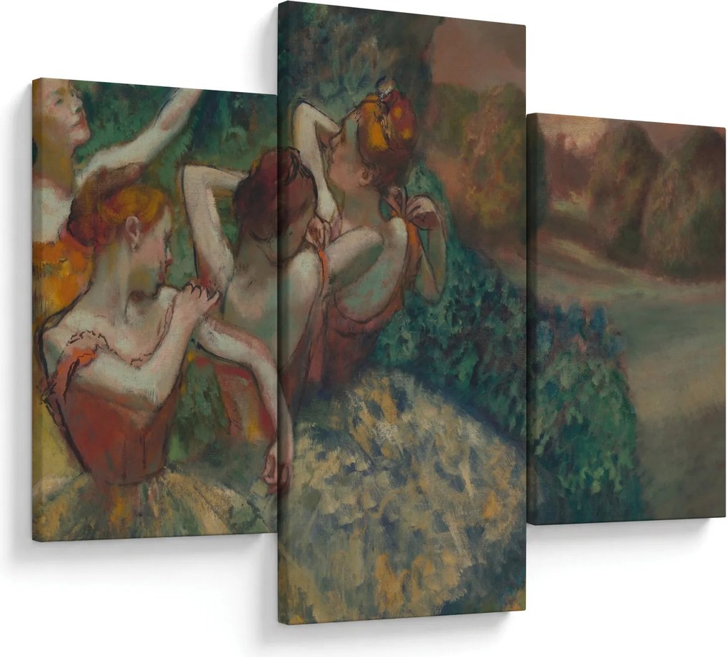 Kép - Edgar Degas, Four Dancers, reprodukciók (90x60 cm)