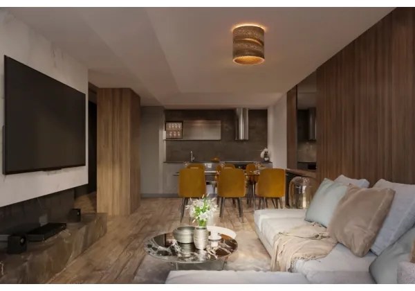 Ledvance - Mennyezeti lámpa DECOR CARDBOARD 1xE27/15W/230V átm. 25 cm