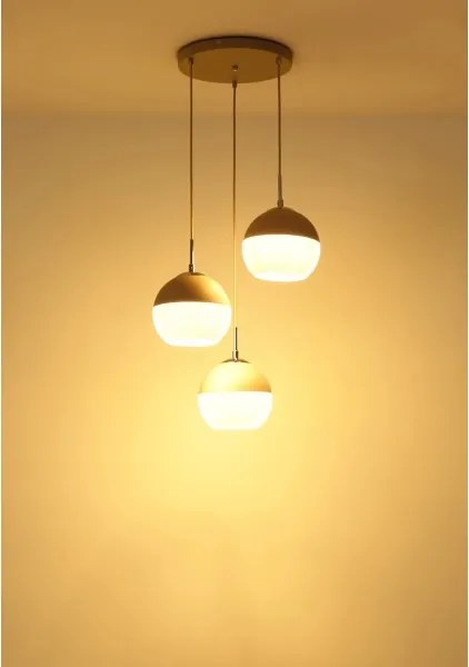 Globo 15999-3HR - RAGUSA kábeles csillár 3xE27/60W/230V