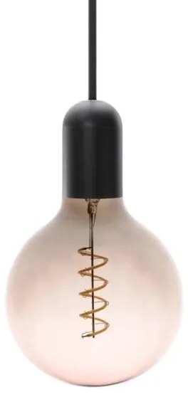 LED Izzó FILAMENT SPIRAL G125 E27/4W/230V 2000K szürke/rózsaszín