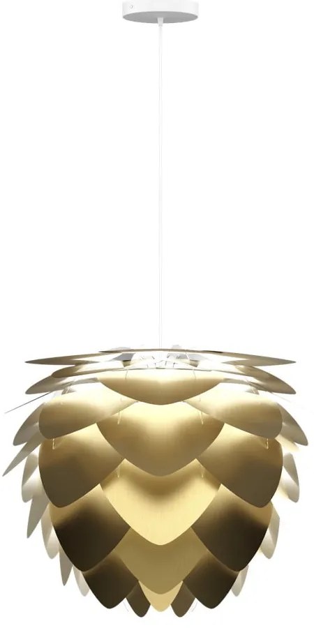 Aranyszínű lámpabúra ø 59 cm Aluvia – UMAGE