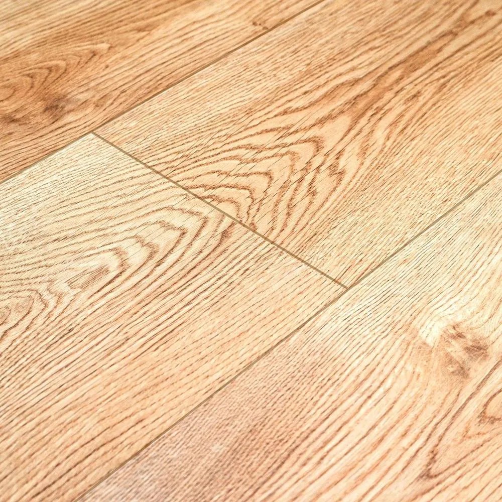 W-STEP laminált padló, világos tölgy mintás, 1220x200x8 mm, AC4