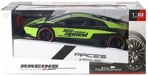 Órás Lamborghini RC Újratölthető Gyors Versenyautó Játék 1:8 Méretarány 47 Cm