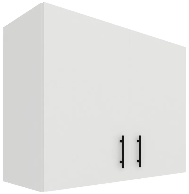 Benita 2 ajtós Felső konyhaszekrény Fehér 80x30x60 cm