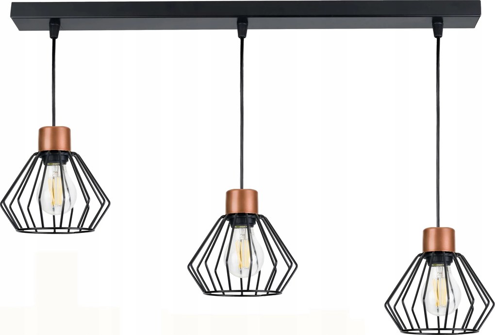 Mennyezeti Függőlámpa Csillár Túlnyúlás Gyémánt Drót