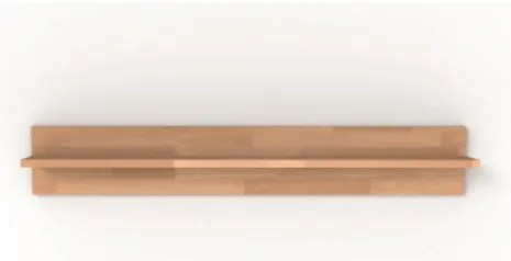 Polc tömör fából az ágy felé, középső UNI 200 cm. 745820