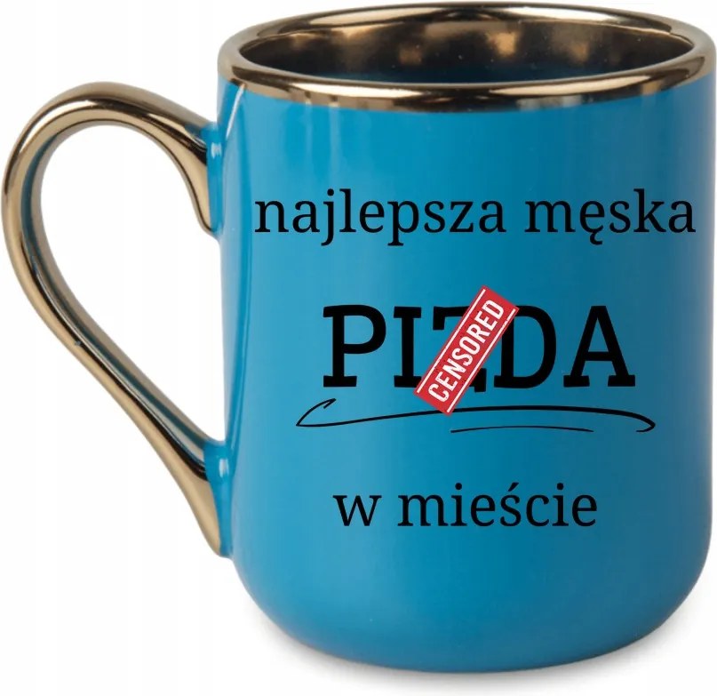 Elegáns bögre „piz Da legjobb kínszenvedés a városban” 330 Kék