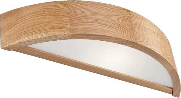 Brilagi - LED RGBW fényerőszabályozható fali lámpa CARVALHO 1xE27/9W/230V Wi-Fi tölgy