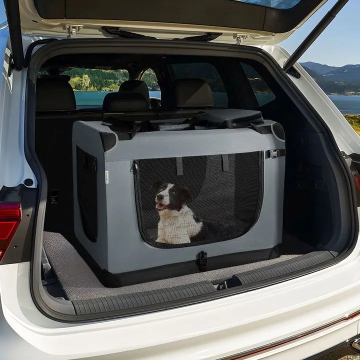 Összecsukható szállítóbox kutyáknak autókba XL méret