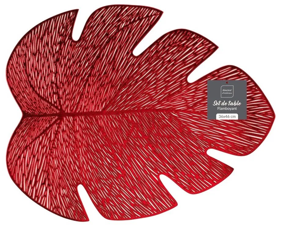 Műanyag tányéralátét 46x36 cm Flamboyant – douceur d'intérieur