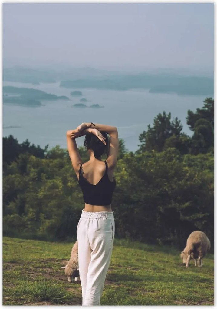 Poszterek 70x100 Juh legeltetés Bárányok Juhok