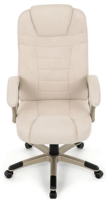Bézs Szövet Irodai Főnöki Szék, Hinta Mechanikával. KA-C713 CRM2