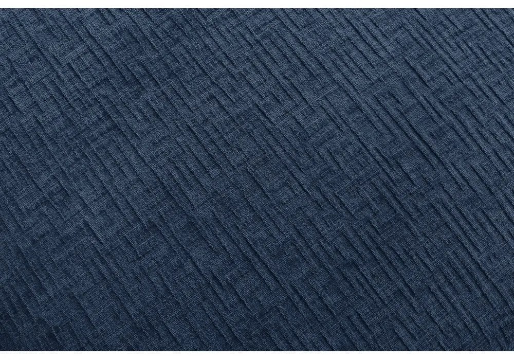 Sötétkék sarokkanapé (variálható) Jeanne – Bobochic Paris