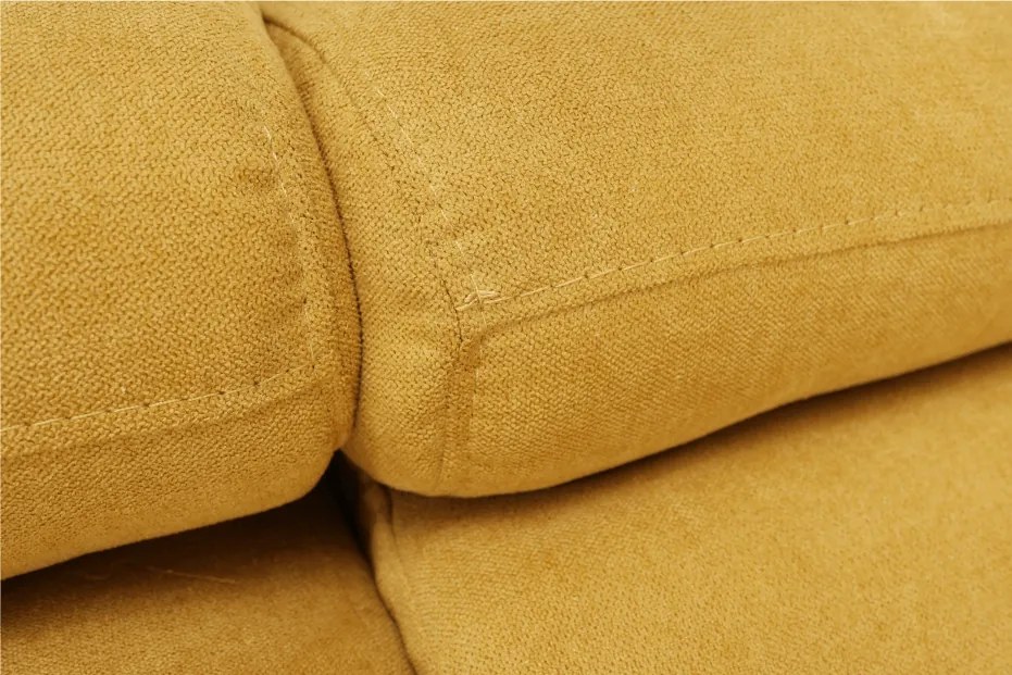 Sarokülőgarnitúra, mustár, jobbos, FABIA