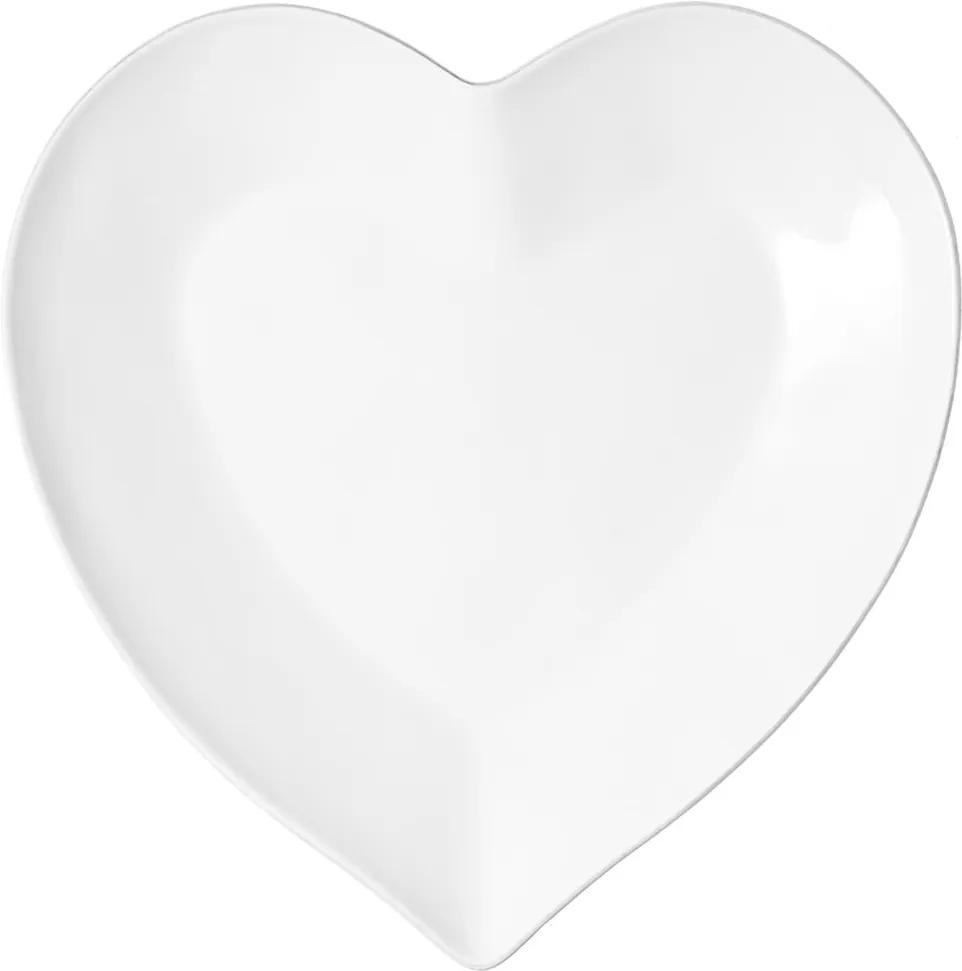 HEART tányér szív alakú 28cm
