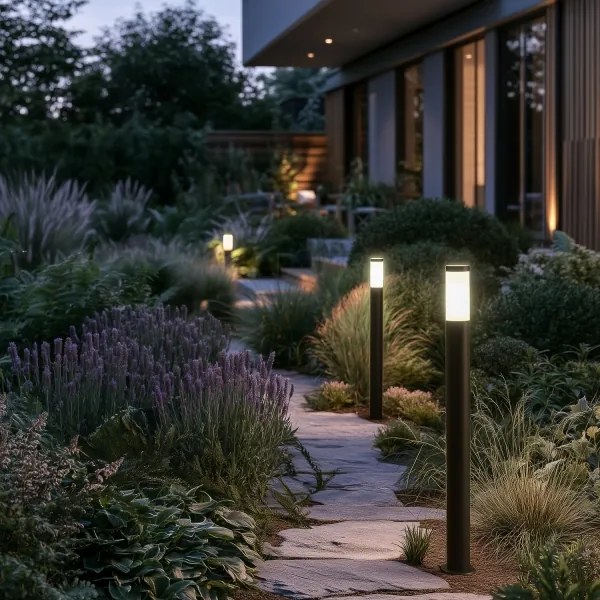 BRILAGI-LED RGBW kültéri lámpa ELIA 1xE27/6,5W/230V 2700-6500K IP44 100 cm antracit