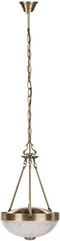 Rabalux csillár e27 2x60w fehér/bronz annabella