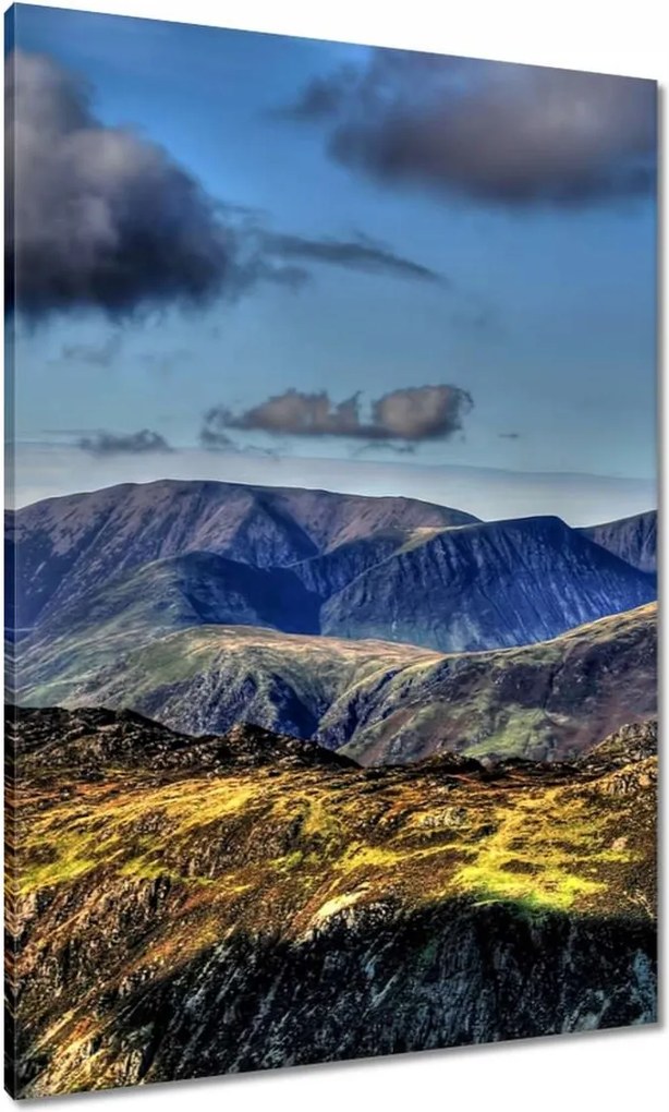 Vászonkép 70x100 Gyönyörű kilátás a hegyekre