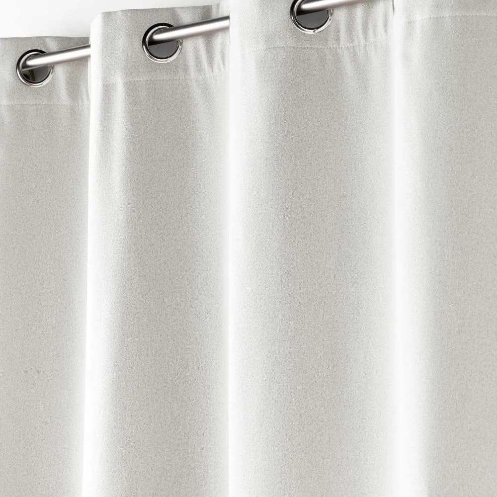 Krémszínű hangszigetelő függöny 140x260 cm Jupiter – douceur d'intérieur