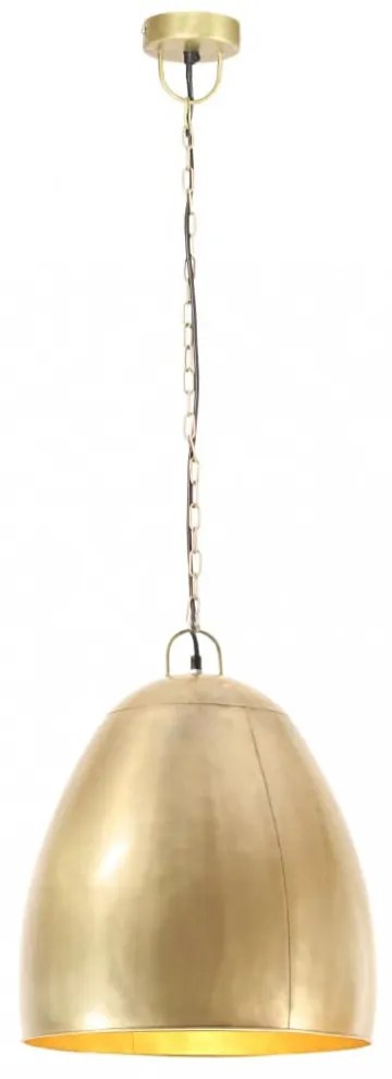 kerek sárgaréz ipari függőlámpa 25 W 42 cm E27