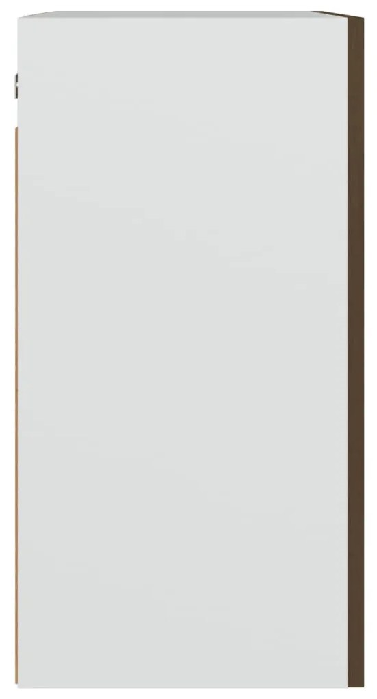 “Lyon” barna tölgy színű szerelt fa függőszekrény