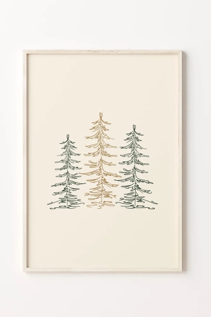 Tömörfa falikép, 33×48 cm – Nwyearmdl9