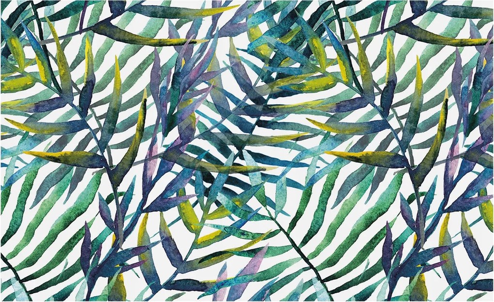 Fali fotótapéta Étkezőbe Egzotikus növényzet 416x254