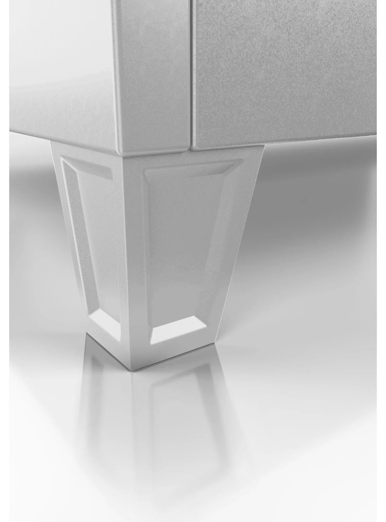 Szürke színű bútorlábak 4 db-os készlete