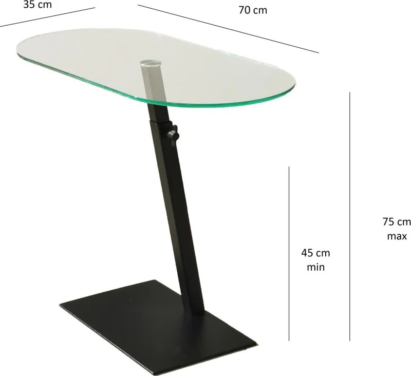 Ovale Lungo - Black