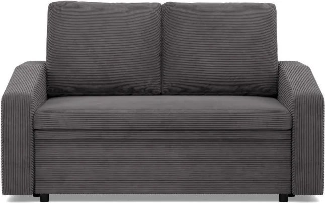 Zeus kanapé, kordbársony, hab töltet, döntött kartámasz, szürke