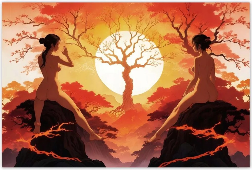 Poszterek 120x80 Az élet fájának szimbóluma