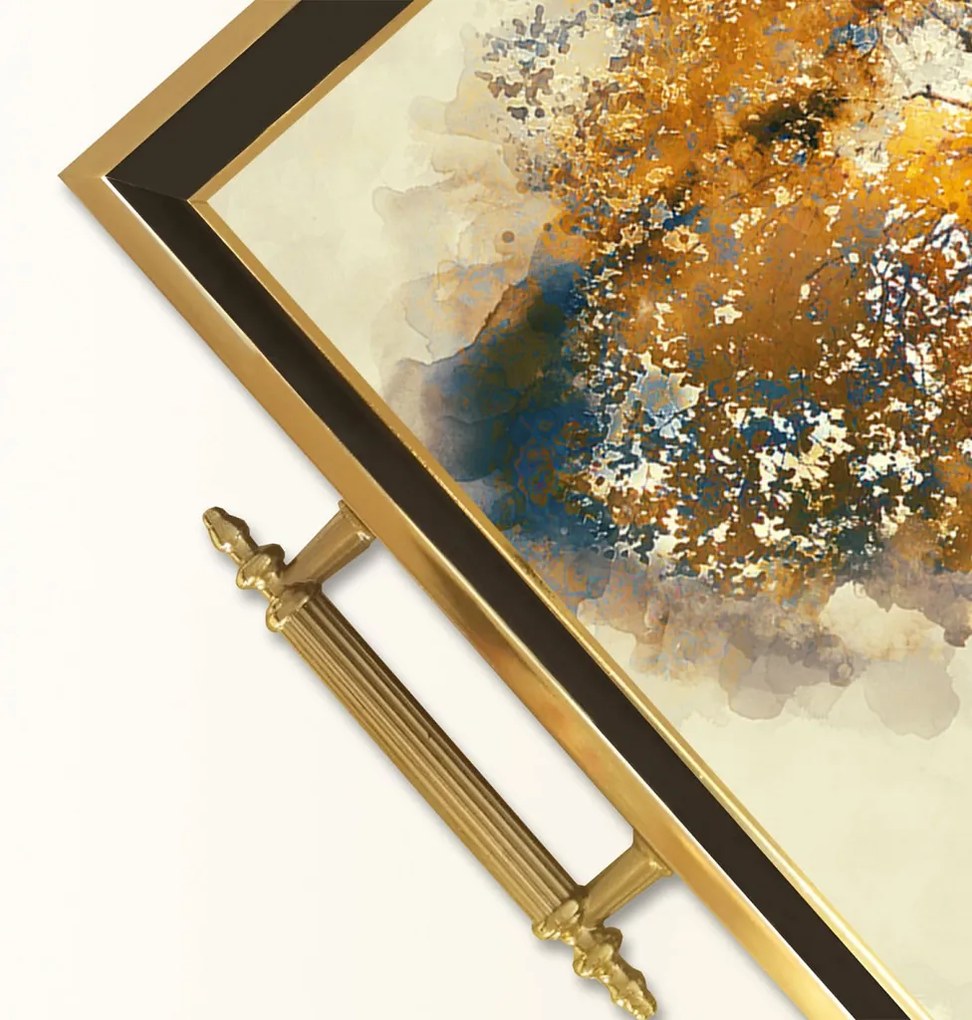 Üveg tálca, 38×24 cm – TPA9946