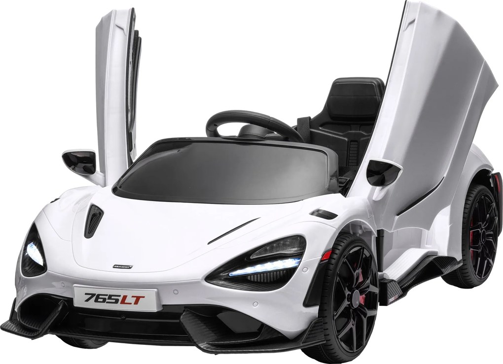 AIYAPLAY Gyerek Elektromos Autó 12V McLaren 765LT Gyerek Autó 2.4G Távvezérléssel, MP3 Zenével, Villanyautó Hangszóróval, Fényszórókkal, Gullwing Ajtó