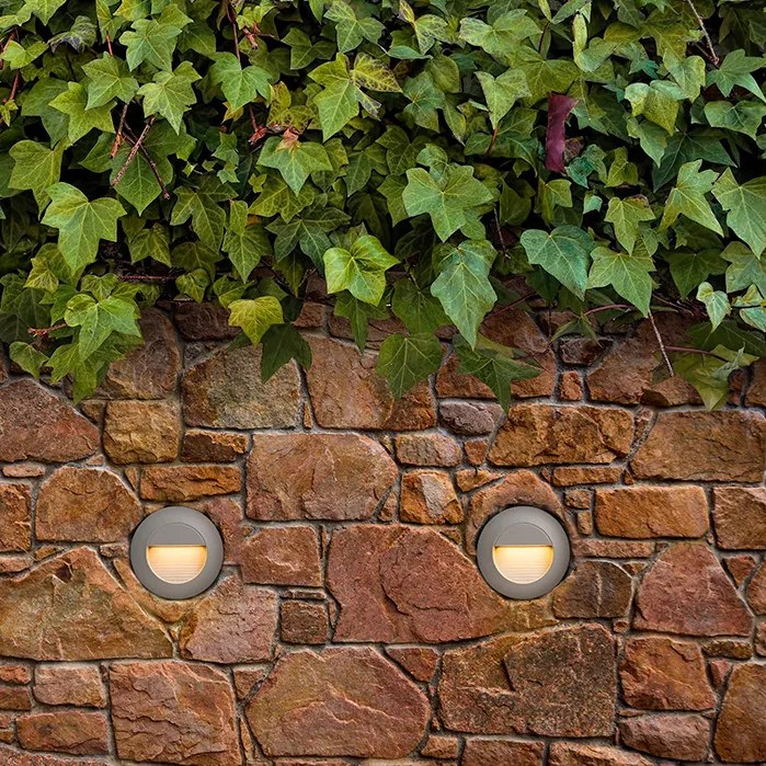 RENDL MARCO 70 süllyesztett lámpa ezüstszürke 230V LED 3W IP65 3000K