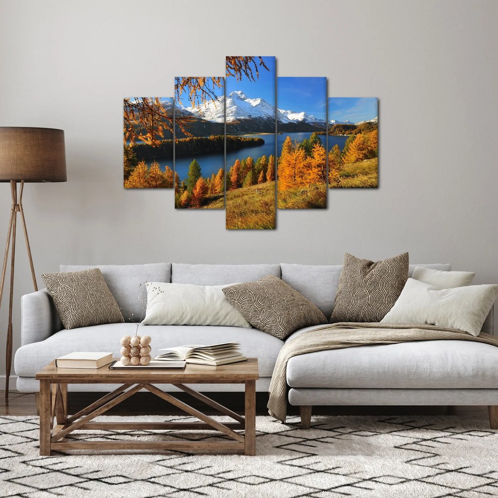 Kép - Ősz az Alpokban (150x105 cm)