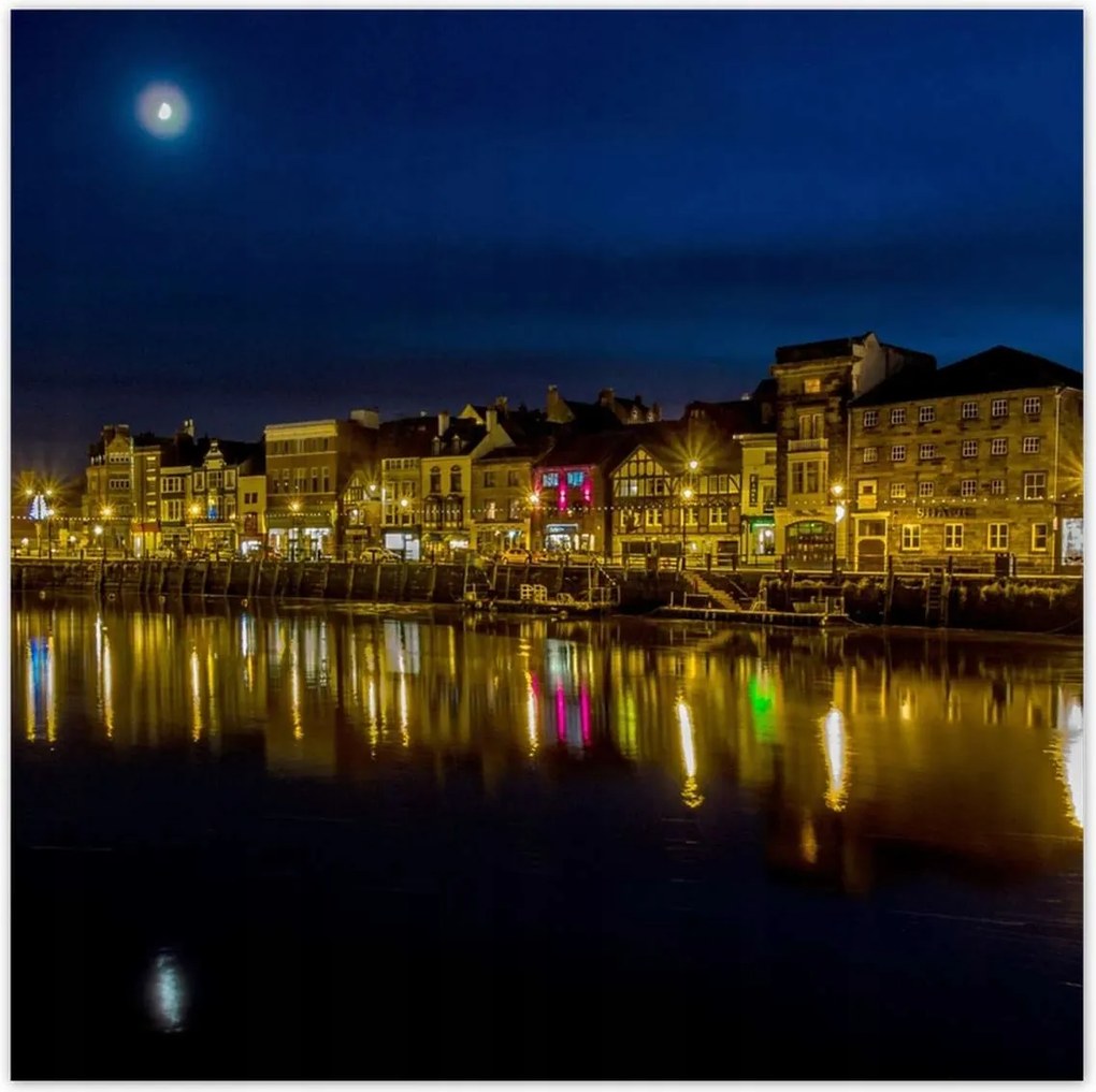 Poszterek 70x70 Tengerparti város