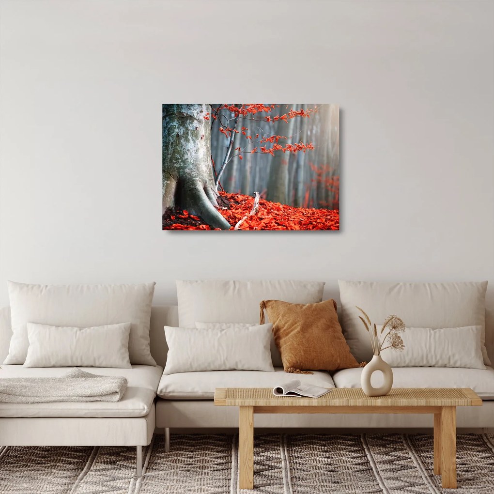Üveg kép - Ősz (70x50 cm)