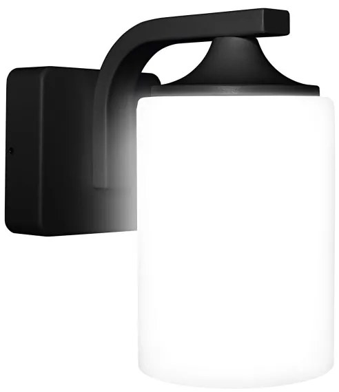 Ledvance - Kültéri fali lámpa CYLINDER 1xE27/60W/230V IP43 fekete
