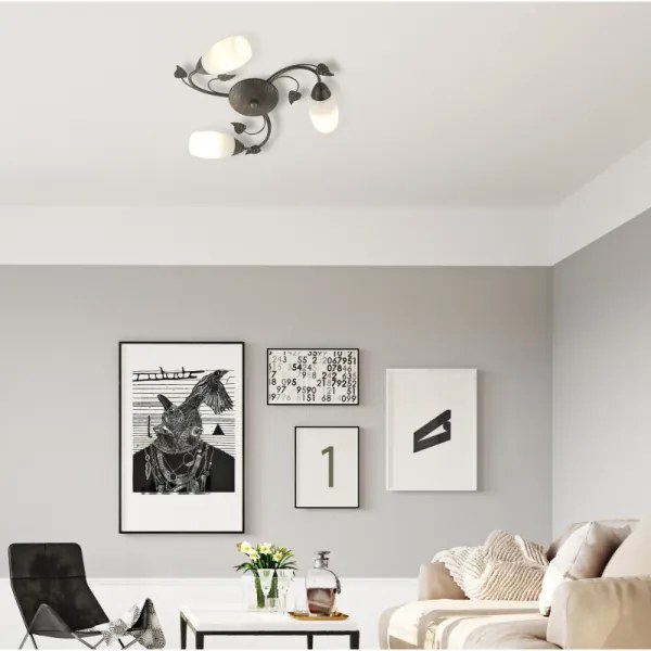 Globo 60800323X - Felületre szerelhető csillár VENEZIA 3xE14/40W/230V