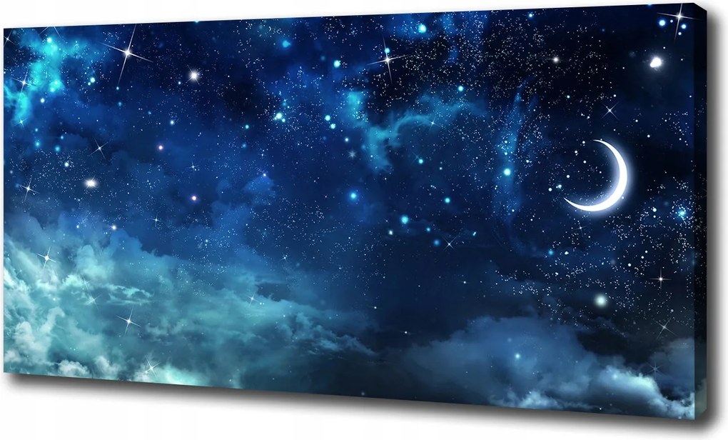 Vászonkép Csillagos égbolt 100x70 cm